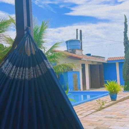 Lugar Encantador E Aconchegante, Com Piscina 瓜鲁雅 外观 照片