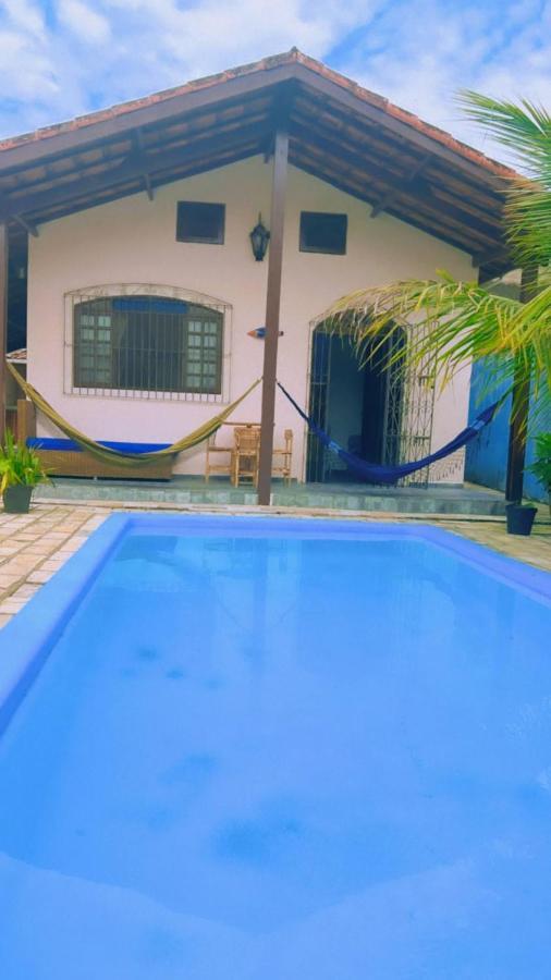 Lugar Encantador E Aconchegante, Com Piscina 瓜鲁雅 外观 照片