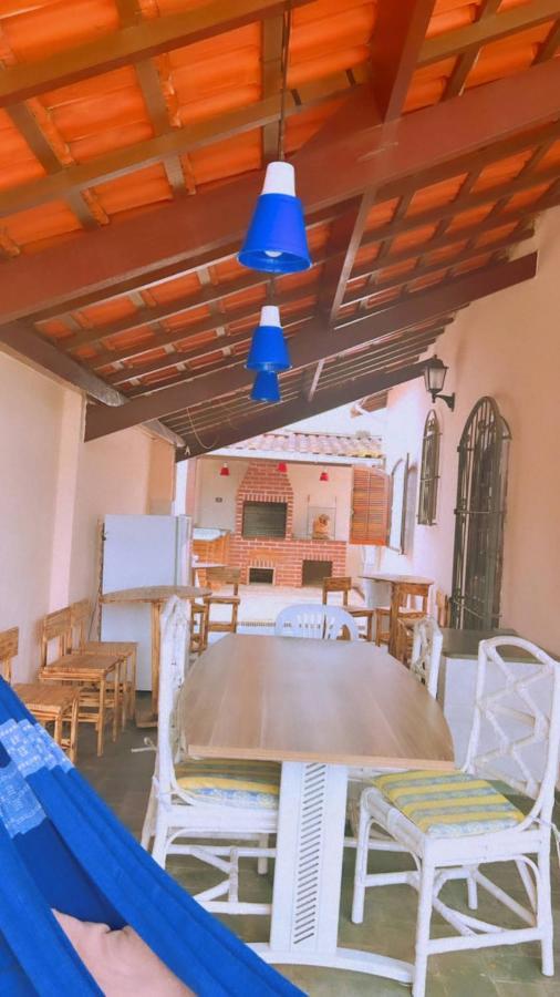 Lugar Encantador E Aconchegante, Com Piscina 瓜鲁雅 外观 照片