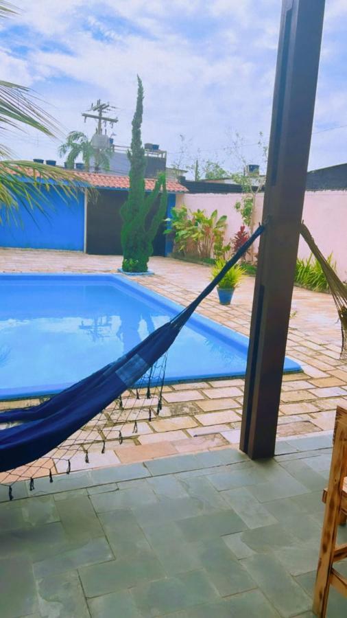 Lugar Encantador E Aconchegante, Com Piscina 瓜鲁雅 外观 照片